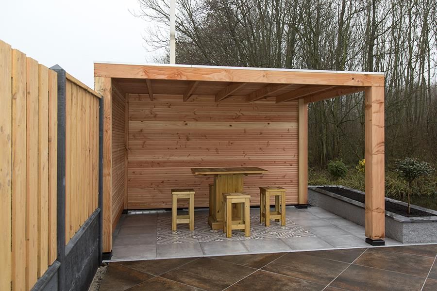 Foto van CarpGarant Houten Overkapping Douglas Excellent