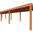 Foto van Trendhout Buitenverblijf Palermo 1435x310 cm