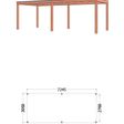Foto van Trendhout Buitenverblijf Palermo 725x310 cm