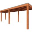 Foto von Trendhout Palermo Außenaufenthalt 835x255 cm