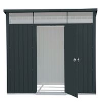 Foto der Duramax Palladium 8x6 Metall Gartenhaus