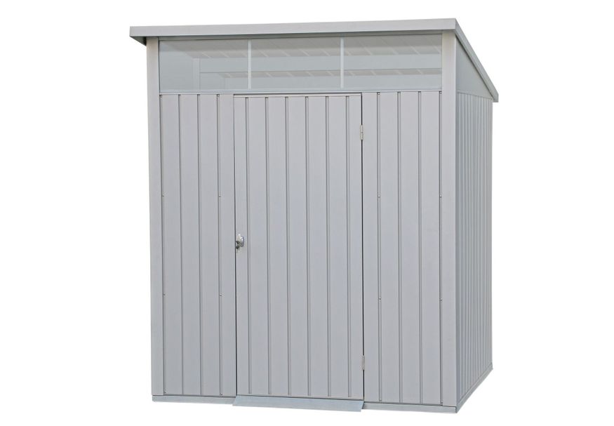 Duramax Palladium 6x5 Metall Gartenhaus Silber Foto von Duramax Palladium 6x5 Metall Gartenhaus Silber