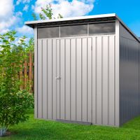 Foto van Duramax Palladium 6x5 Metalen Tuinhuis