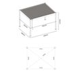 Foto van Porchenzo Paros Classic aluminium overkapping 3x4 - antraciet