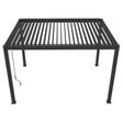 Foto van Porchenzo Paros Classic aluminium overkapping 3x4 - antraciet