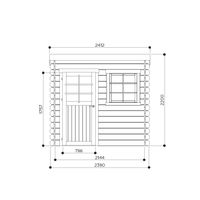 Foto van Solid S8332 Nevers Blokhut