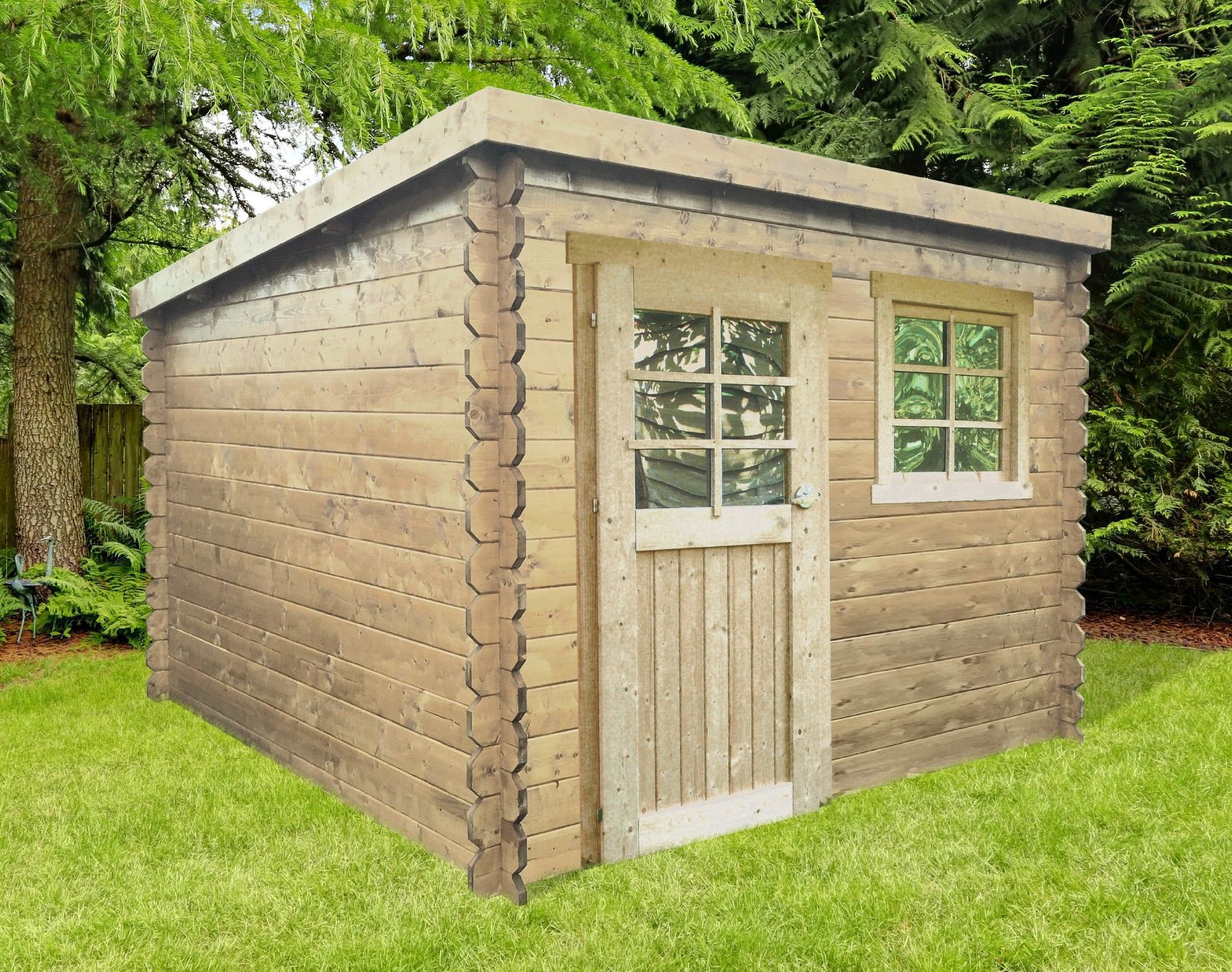 Foto der Solid S8332-1 Nevers Gartenhaus Hochdruck-imprägniert