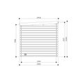 Foto van Solid Riom S8326-1, geïmpregneerd