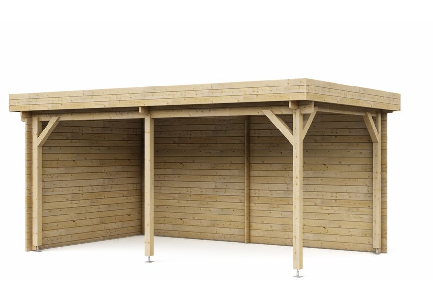Interflex paviljoen P3051 - geïmpregneerd Foto van Interflex paviljoen P3051 - geïmpregneerd