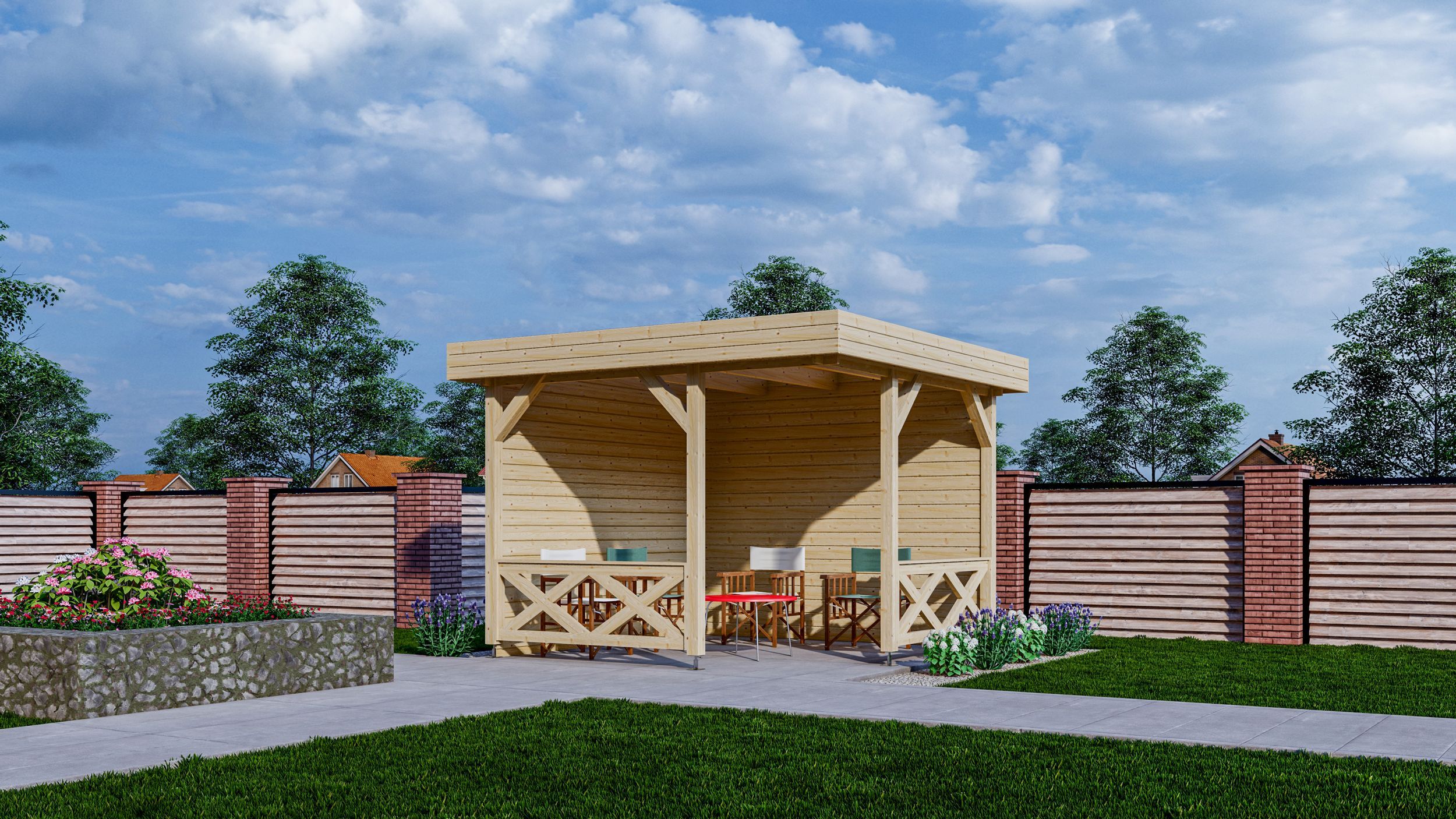 Foto van Interflex paviljoen P3056