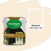 Foto van Koopmans Perkoleum Roomwit Hoogglans Dekkend 2.5L