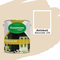 Foto van Koopmans Perkoleum Antiekwit Zijdeglans Dekkend 2.5L