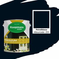 Foto der Koopmans Perkoleum - Petrolblau 251 - 2.5L Seidenglanz