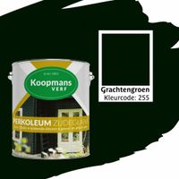 Foto van Koopmans Perkoleum Grachtengroen Zijdeglans Dekkend 2.5L