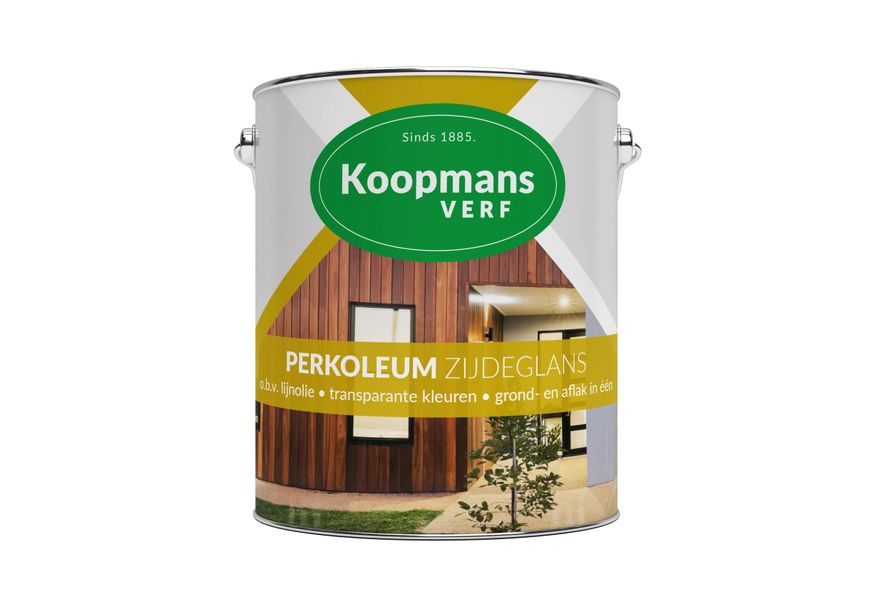 Foto von Koopmans Perkoleum farblose Beize mit UV-Schutz Seidenglanz - 2.5L