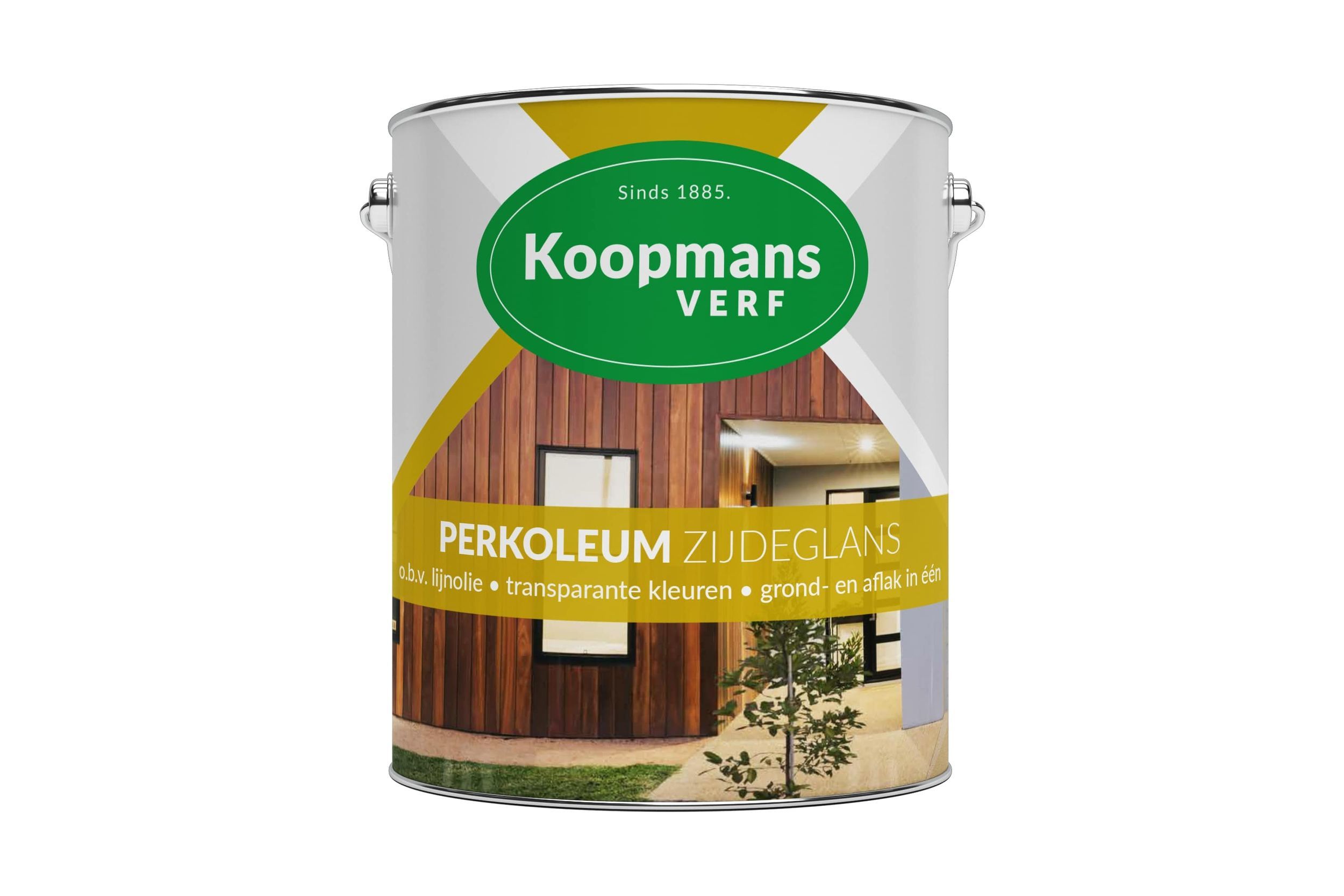 Foto der Koopmans Perkoleum farblose Beize mit UV-Schutz Seidenglanz - 2.5 L