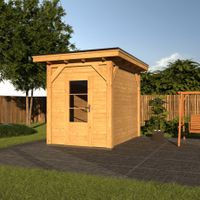 Foto van Duxwood houten tuinhuis Zurich