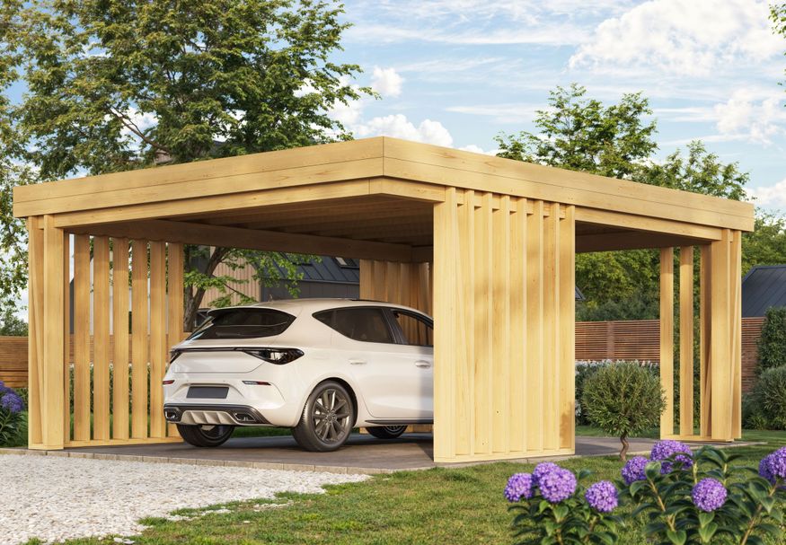 Azalp Carport Pinchos 300x600 cm Foto van Azalp Carport Pinchos 300x600 cm