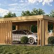 Foto van Azalp Carport Pinchos 450x600 cm