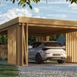 Foto van Azalp Carport Pinchos 450x600 cm