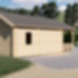 Foto van Graed Chalet Pleasant 1200x595 cm - 44 mm