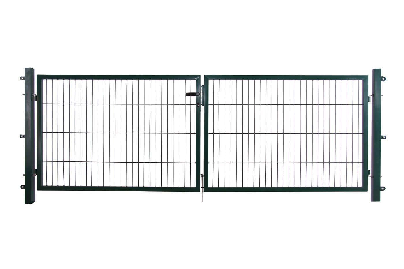 Foto van Azalp dubbele poort compleet Groen