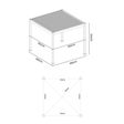 Foto van Porchenzo E-Paros aluminium overkapping 3x3 - antraciet - LED