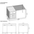 Foto van Porchenzo e-Paros met berging 5x3 - teak