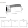 Foto van Porchenzo e-Paros met berging 8x3 - teak