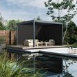 Foto von Porchenzo Paros Max aluminium Pergola 4x3.6 - Anthrazit
