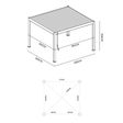 Foto von Porchenzo Paros Max aluminium Pergola 4x3.6 - Anthrazit
