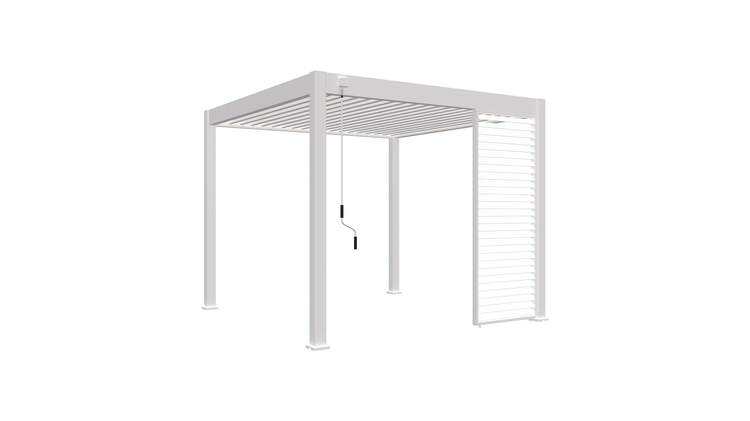 Foto van Porchenzo shutter paneel 113 cm - horizontaal - wit