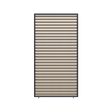 Foto van Porchenzo horizontale shutter paneel 113 cm - woodgrain