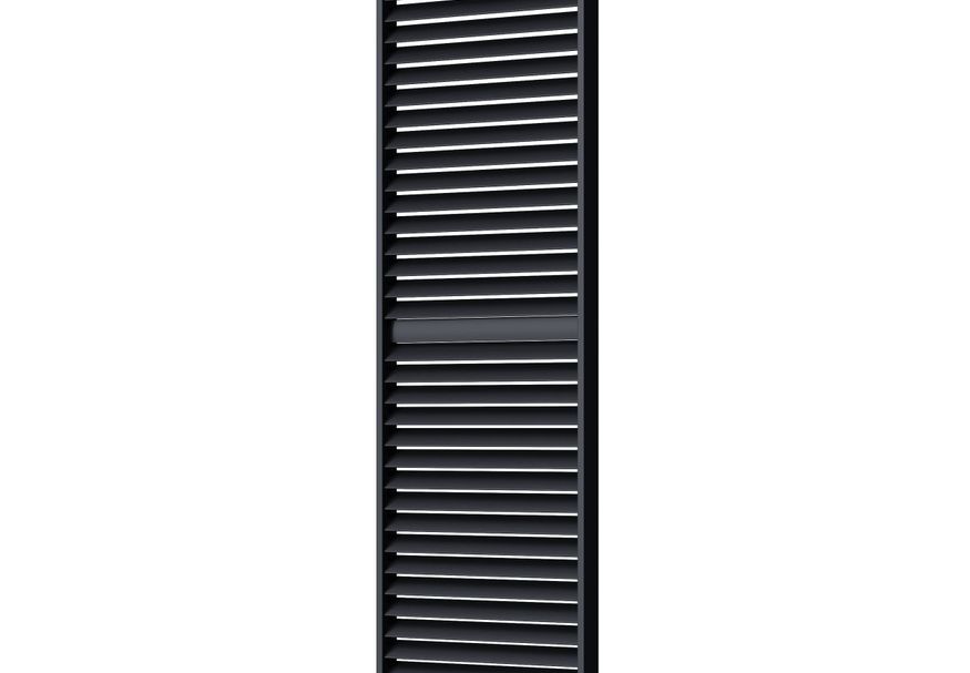 Foto van Porchenzo verstelbaar shutter paneel 93 cm - antraciet