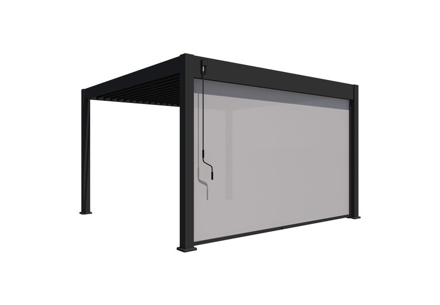 Foto van Porchenzo Gaios rolgordijn 400 cm - antraciet