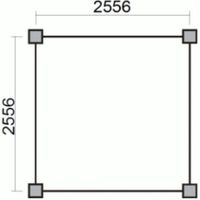 Foto der Karibu 28743 Gartenlaube Sevilla - Hochdruck Imprägniert