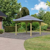 Foto der Karibu 68843 Gartenlaube Kirn 1 - Hochdruck Imprägniert