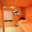 Foto van Azalp Prisma elementsauna 135x135 cm, elzen