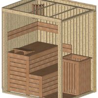 Foto van Azalp Elementsauna Prisma