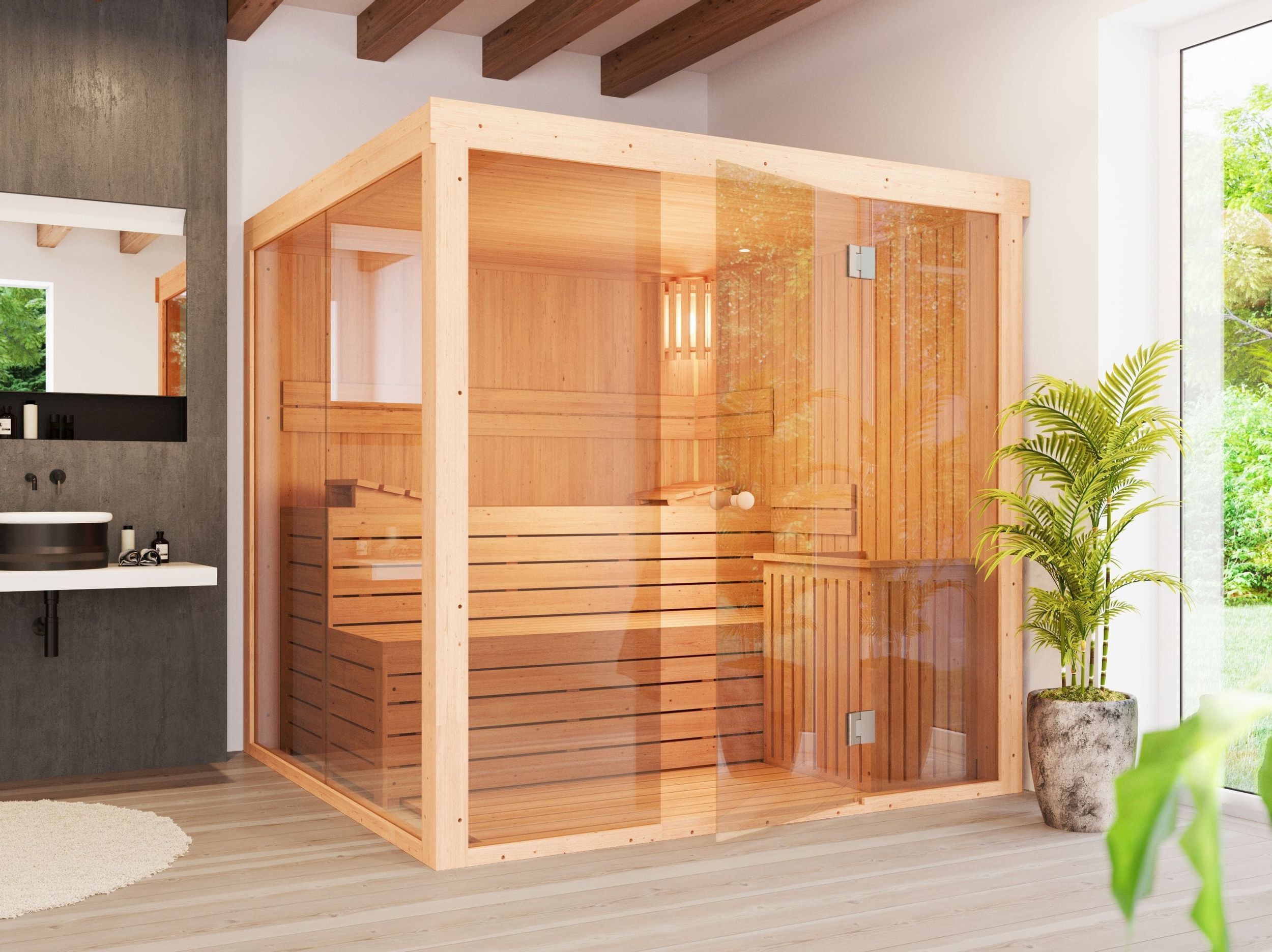 Foto van Azalp Elementsauna Prisma