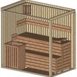 Foto von Azalp Prisma Elementsauna 203x135 cm, Erle