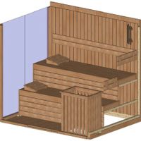 Foto van Azalp Elementsauna Prisma