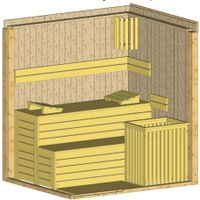 Foto van Azalp Elementsauna Prisma