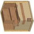 Foto van Azalp Prisma elementsauna 186x135 cm, vuren