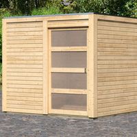 Foto van Karibu 79845 tuinhuis Qubic 1