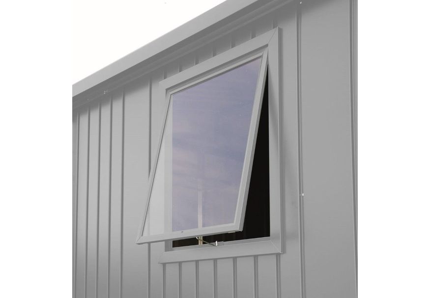 Foto van Biohort Raamelement Europa Kwartsgrijs metallic