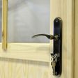 Foto van Azalp Royal Class Enkele Deur Half Glas (90x195 cm)