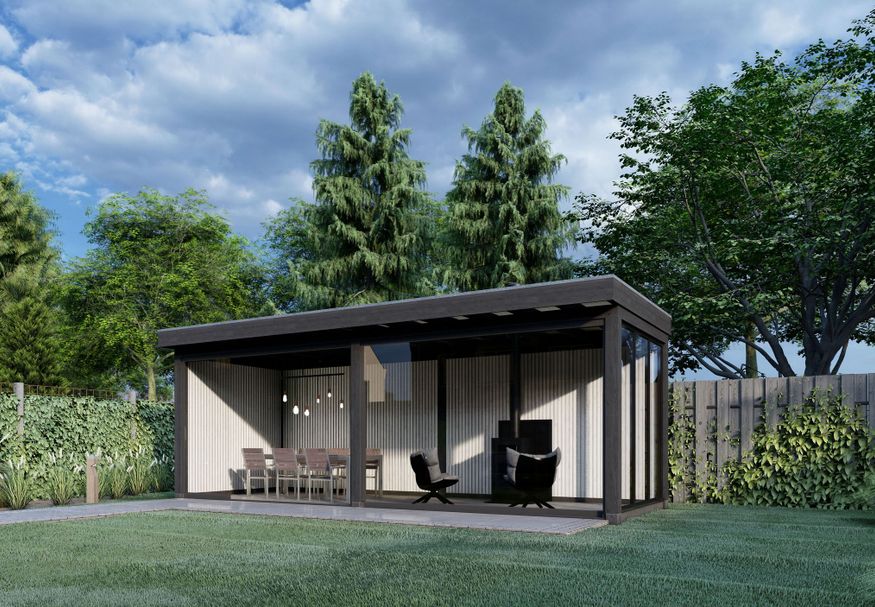 Trendhout Refter XL Außenaufenthalt 735x340 cm Foto von Trendhout Refter XL Außenaufenthalt 735x340 cm