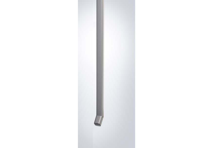 Foto van Biohort Regenpijpset Europa kwartsgrijs metallic