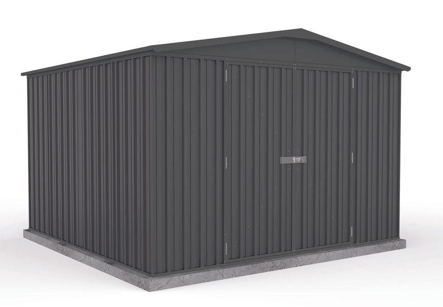 Foto van Absco Regent MB30292RK (E) metalen tuinhuis